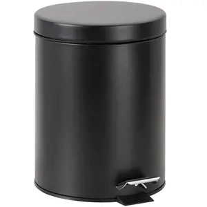 Bemeta Design DARK: Odpadkový koš, 5 l - 104315010