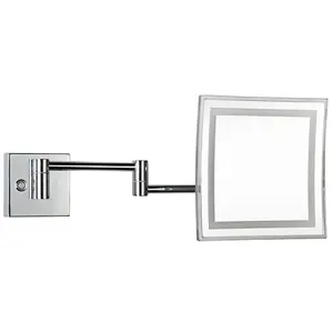 Bemeta Design Kosmetické zrcátko s LED osvětlením, 225 × 225 mm - 116301812