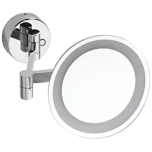 Bemeta Design Kosmetické zrcátko s LED osvětlením, ø 210 mm - 116101802