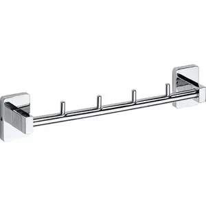 Bemeta Design NIKI: Věšák se 4 háčky, 260 mm - 153105112