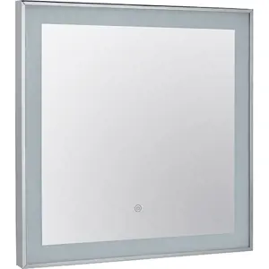 Bemeta Design Zrcadlo s LED osvětlením 600 x 600 mm, dotykový senzor - 128101829