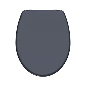 Eisl Sanitär WC prkénko Duroplast Soft Close Dark Grey 82304