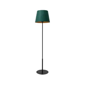 Eltap Stojací lampa Vespillo 1A zelená/zlatá