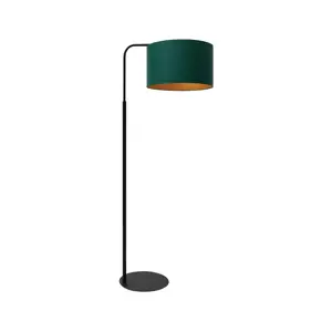 Eltap Stojací lampa Vespillo 1B zelená/zlatá