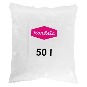 Kondela Náplň do sedacích vaků, EPS polystyrénové kuličky, balení 50 l