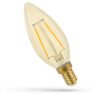 Spectrum LED LED žárovka teplá E-14 230V 5W Edison 14458