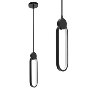 Toolight LED závěsné stropní svítidlo APP851-CP Black