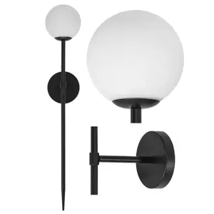 Toolight Moderní lampa Sconce černá 90cm APP581-1W