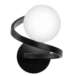 Toolight Moderní nástěnná lampa APP1209-1W Black