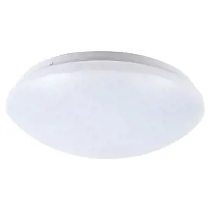 Toolight Plafondová lampa 26cm kulatá stropní 12W APP719-1C bílá