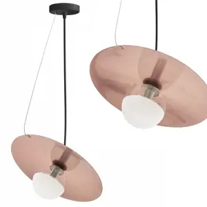 Toolight Stropní svítidlo APP1418-CP BLACK ROSE GOLD