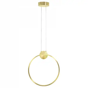 Toolight Stropní svítidlo LED APP1393-CP GOLD 30cm