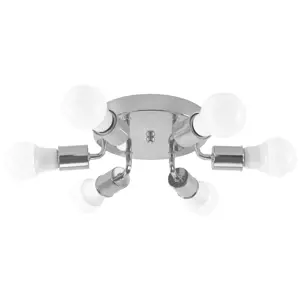 Toolight Stropní svítidlo Plafond 6-Ring Metal APP711-6C CHROME