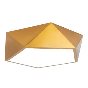 Toolight Svítilna Diamond Diamond APP876-C Gold 40 cm