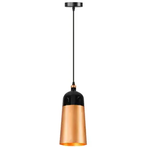 Toolight Závěsná lampa Fox Rose Gold