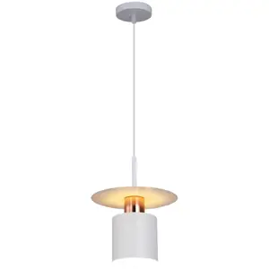 Toolight Závěsné svítidlo s APP1146-1CP White Rose Gold