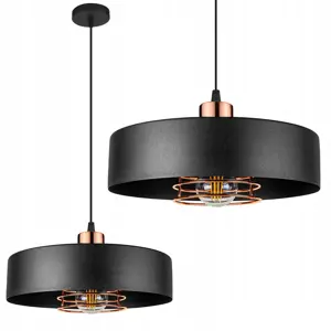 Toolight Závěsné svítidlo s APP1246-1CP Black/Rose gold