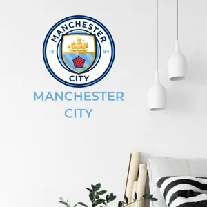 Samolepka na zeď - Fotbalový klub Manchester City