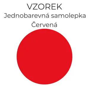 Vzorek 3319 - Červená