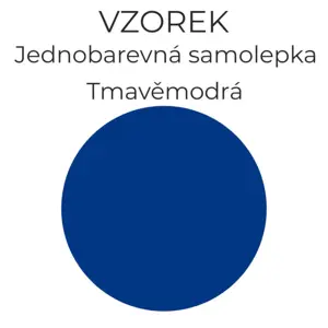 Vzorek 3422 - Tmavěmodrá