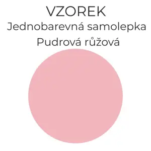 Vzorek 429 - Pudrová růžová