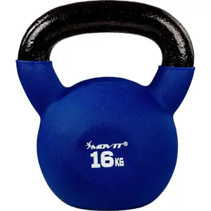 63646  MOVIT Kettlebell činka modrá, 16 kg