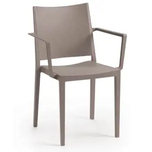 91039 Křeslo MOSK ARMCHAIR, taupe, 82 x 57 x 56 cm