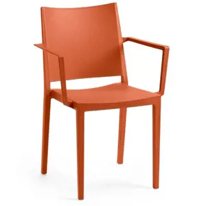 91040 Křeslo MOSK ARMCHAIR, cihlová, 82 x 57 x 56 cm