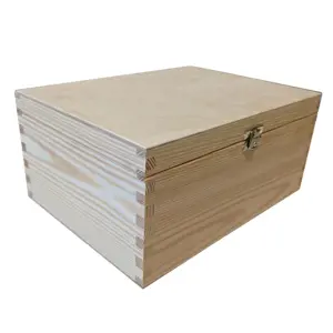 91431 Dřevěný organizační box, 28 x 13 x 21 cm