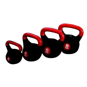 Acra Sport 29136 Činka kettlebell s cementovou náplní - 6 kg