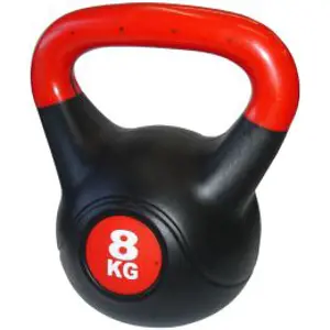 Acra Sport 29137 Činka kettlebell s cementovou náplní - 8 kg