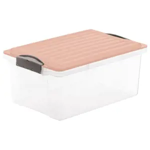 COMPACT úložný box, 13L, růžový