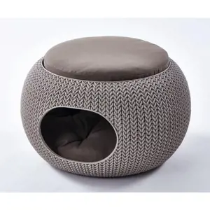 Curver Pelech pro kočky Knit Pet Home, cappuccino