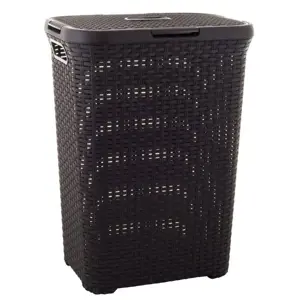 CURVER STYLE RATTAN 30460 Koš na prádlo 60 l hnědý