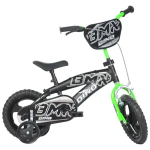 Dino Bikes Dětské kolo BMX černá 12