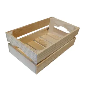 Gaboni 91540 Dřevěná bedýnka na ovoce, 34 x 20 x 11 cm