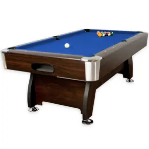 GamesPlanet® 1385  pool billiard kulečník  s vybavením, 8 ft