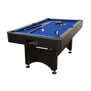 GamesPlanet® 2303  pool billiard kulečník s vybavením, 6 ft