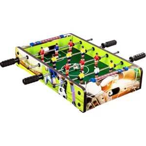 GamesPlanet® 67271 Mini stolní fotbálek, 51 x 31 x 8 cm, potisk