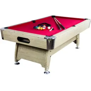 GamesPlanet® 9513  pool billiard kulečník s vybavením, 7 ft