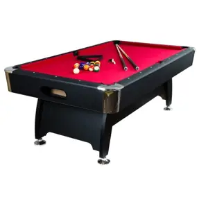 GamesPlanet® 9515  pool billiard kulečník 8 ft s vybavením