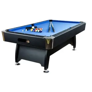 GamesPlanet® 9590  pool billiard kulečník s vybavením, 7 ft