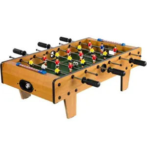 GamesPlanet®  Mini stolní fotbálek s nožičkami 70 x 37 x 25 cm, světlý dekor 11773