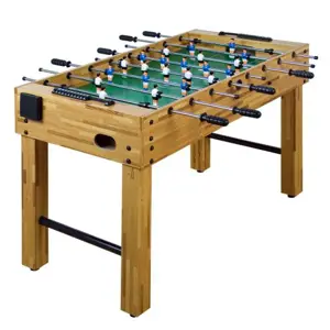 GamesPlanet® Stolní fotbálek Glasgow buk, 121 x 101 x 79 cm,1227