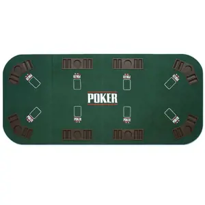 Garthen 508 Skládací pokerová podložka 180 x 90 x 1.2 cm - 3. edice