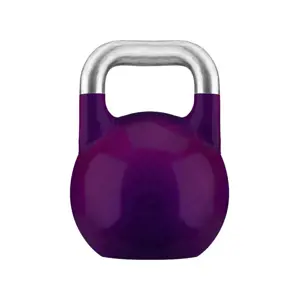 Gorilla Sports Soutěžní kettlebell, fialový, 20 kg