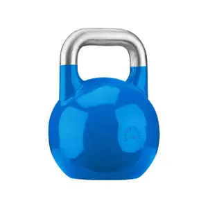 Gorilla Sports Soutěžní kettlebell, modrý, 12 kg