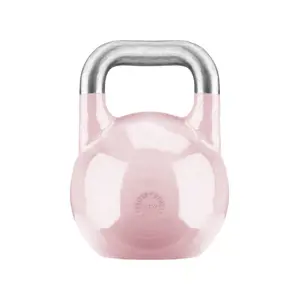 Gorilla Sports Soutěžní kettlebell, růžový, 8 kg