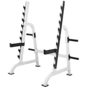 Gorilla Sports Stojan na dřepy Power Squat Rack, 186 cm