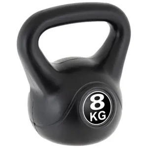 MAXXIVA® 84999 MAXXIVA Kettlebell činka, černá, 8 kg